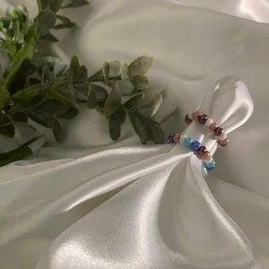 2 Homemade bead rings